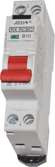 Prúdový chránič s nadprúdovou ochranou RX RCBO-1